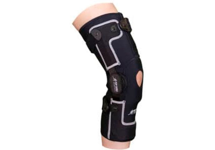RelOAd knee brace with tension dial