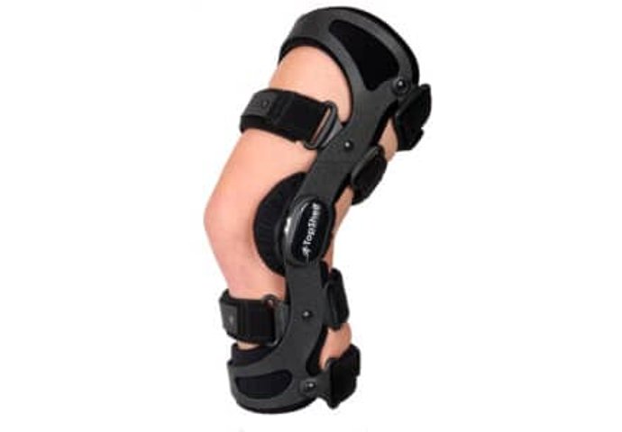 Fusion OA brace with thumbwheel dial